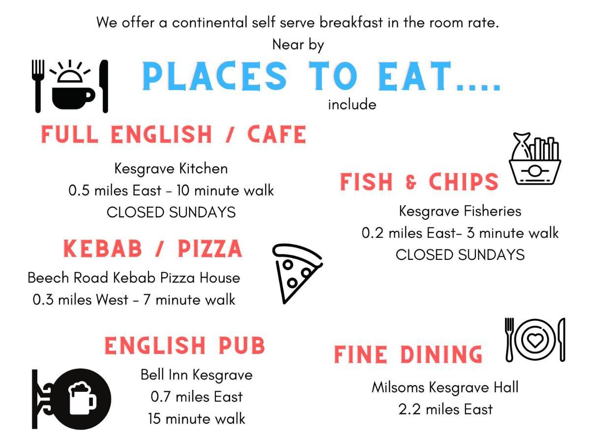 East Of Ipswich Bed & Breakfast Εξωτερικό φωτογραφία